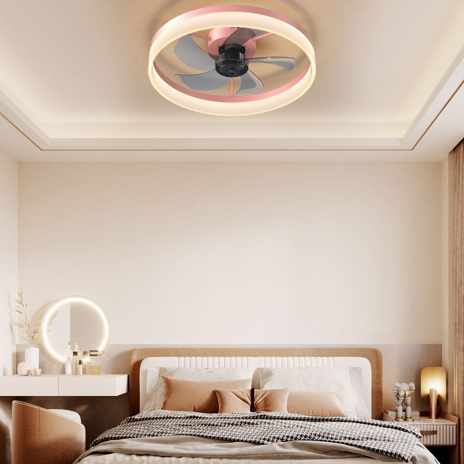 Embedded System Fan Led Project Ceiling Fans with Lights Dimmable LED Embedded installation of thin ...